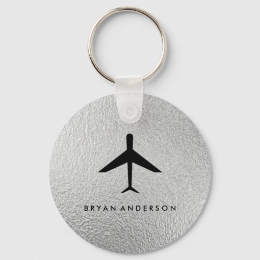 Porte-clés Avion à réaction (Recto)