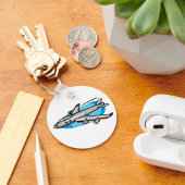 Porte-clés Avion à réaction pour les amateurs d'aviation