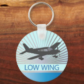Porte-clés Avion basse aile (Recto)
