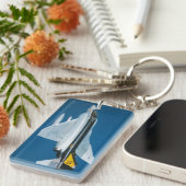 PORTE-CLÉS AVION DE CHASSE DU FANTÔME F-4 (Devant droit)