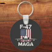 Porte-clés Avion de chasse F47 Maga F-47 Jet (Recto)