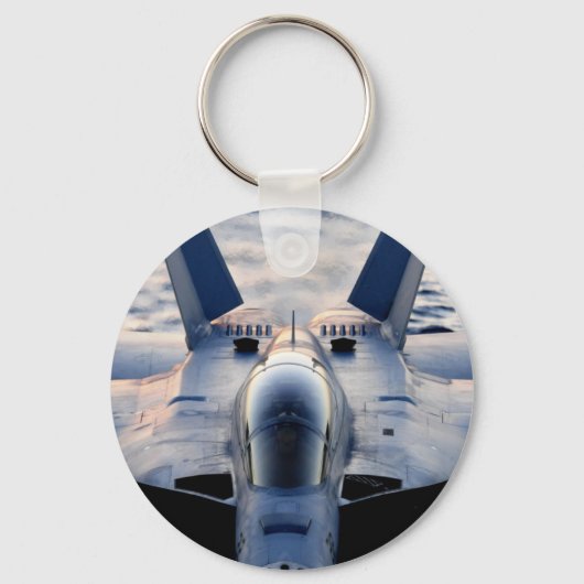 Porte-clés Avion de combat (Recto)