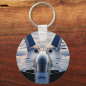 Porte-clés Avion de combat (Recto)
