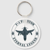 Porte-clés Avion de combat légendaire F-4 Phantom (Verso)