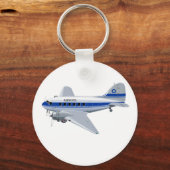 Porte-clés Avion de dessin (Recto)