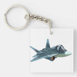Porte-clés Avion de dessin