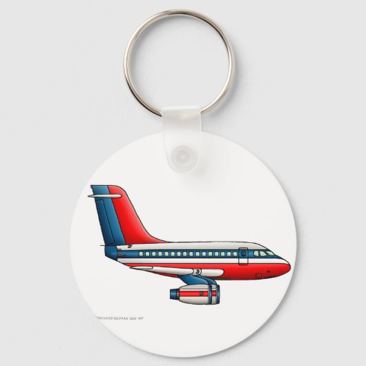 Porte-clés Avion Passenger Jet Plane Porte - clés (Recto)