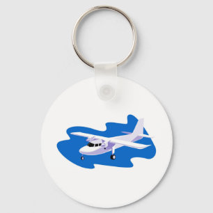 Porte-clés avions d'avion d'avion de propulseur pilotant