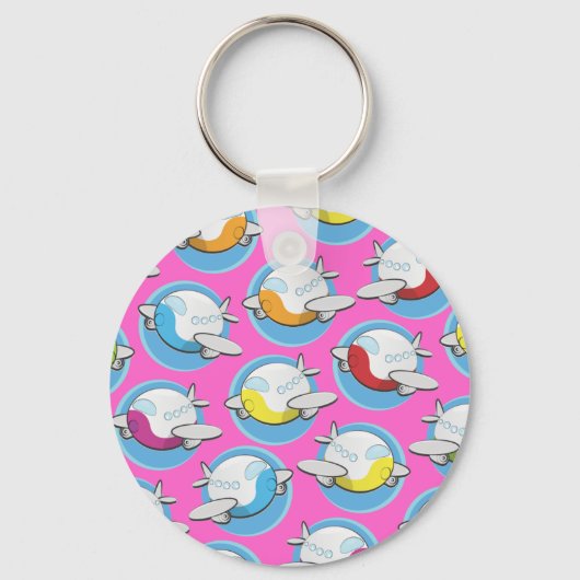 Porte-clés Avions Jouets (Recto)