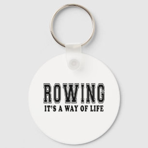 Porte-clés Aviron C'est le mode de vie