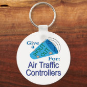 Porte-clés Avis aux contrôleurs de la circulation aérienne (Recto)