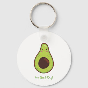 Porte-clés Avo Good Day Punny Avocado