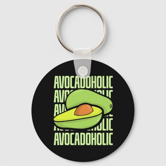 Porte-clés Avocado Fruit Food (Recto)