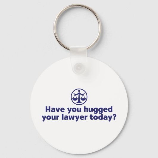 Porte-clés Avocat drôle (Recto)