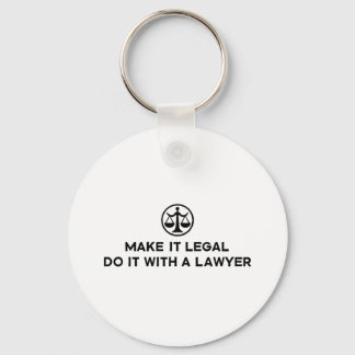 Porte-clés Avocat drôle