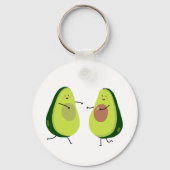PORTE-CLÉS AVOCUDDLE, AVOCADO DESIGN (Recto)