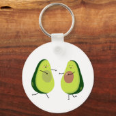 PORTE-CLÉS AVOCUDDLE, AVOCADO DESIGN (Recto)