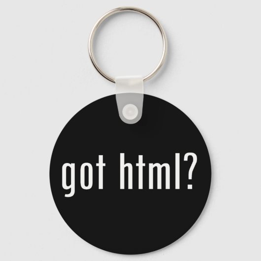 Porte-clés avoir du html ? (Recto)