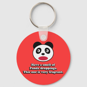 Porte-clés Avoir une odeur de purée de panda