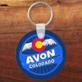 Porte-clés Avon Colorado mountain burst keychain (Recto)