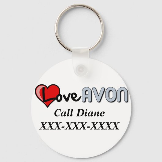 Porte-clés AVON Key Chain (Recto)