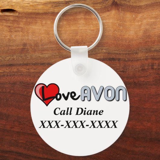 Porte-clés AVON Key Chain (Recto)