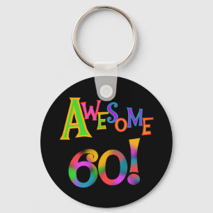 Porte-clés Awesome 60 Birthday T-shirts and Gifts