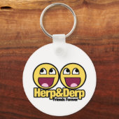 Porte-clés Awesome Herp et Derp (Recto)