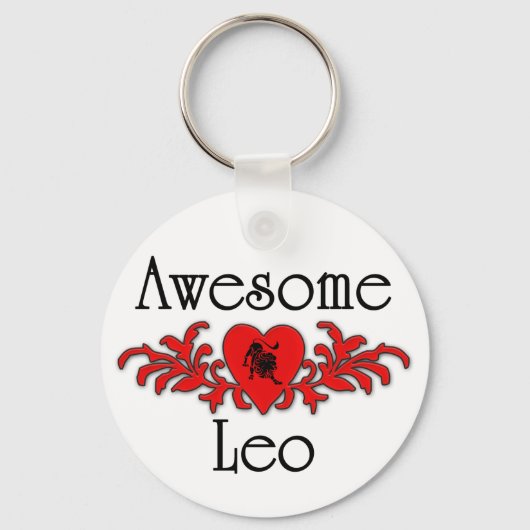 Porte-clés Awesome Leo (Recto)