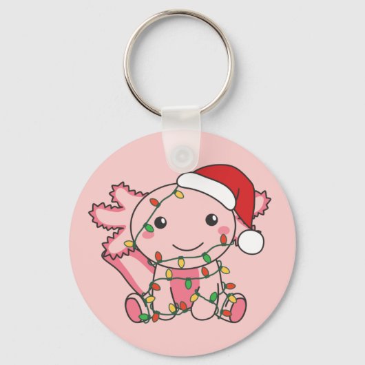Porte-clés Axolotl Animaux d'hiver Axolotls Porte - clé (Recto)