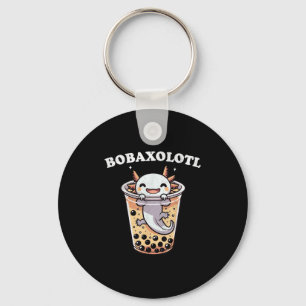 Porte-clés Axolotl Boba Thé Buble Thé Lait Anime Axolotl
