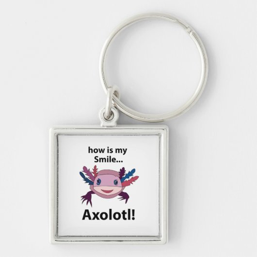 Porte-clés Axolotl Comment Mon Sourire Est Drôle Axolotl (Devant)