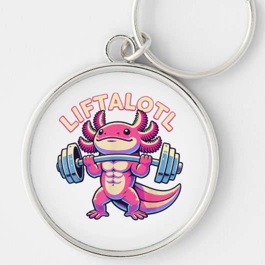 Porte-clés Axolotl LIFTALOTL (Devant)