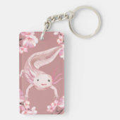 Porte-clés Axolotl rose (Dos)