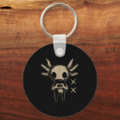 Porte-clés Axolotl Still Emo Goth (Recto)