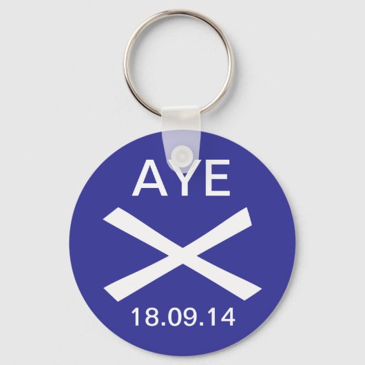 Porte-clés Aye to Scottish Independence Keyring (Recto)