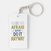 Porte-clés Ayez peur et faites-le de toute façon (Dos)
