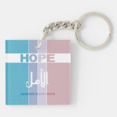 Porte-clés Ayez toujours de l'espoir (Dos)