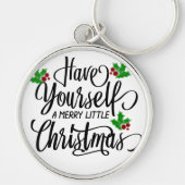 Porte-clés Ayez-vous un joyeux petit Noël (Devant)