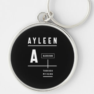 Porte-clés Ayleen Personalized Name Birthday Gift