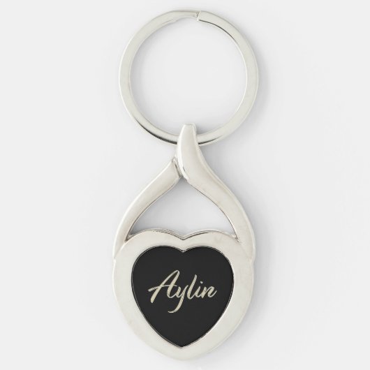 Porte-clés Aylin white gold (Devant)