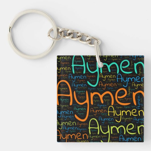 Porte-clés Aymen (Devant)