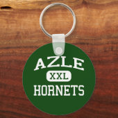 Porte-clés Azle - Hornets - Lycée Azle - Azle Texas (Recto)