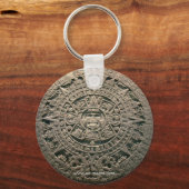 Porte-clés Aztec "Calendrier du soleil", Mexico (Recto)