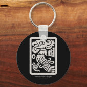 Porte-clés Aztec Cuauhtli - Porte - clé d'aigle (Recto)
