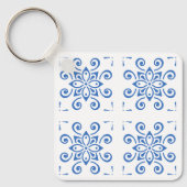 Porte-clés Azulejo simple (Recto)