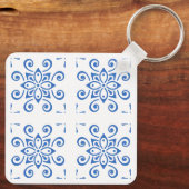 Porte-clés Azulejo simple (Verso)
