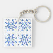 Porte-clés Azulejo simple (Dos)