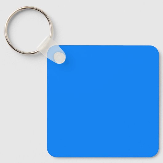 Porte-clés Azur (couleur unie) (Recto)