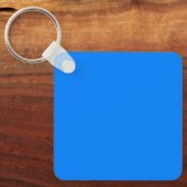 Porte-clés Azur (couleur unie) (Recto)
